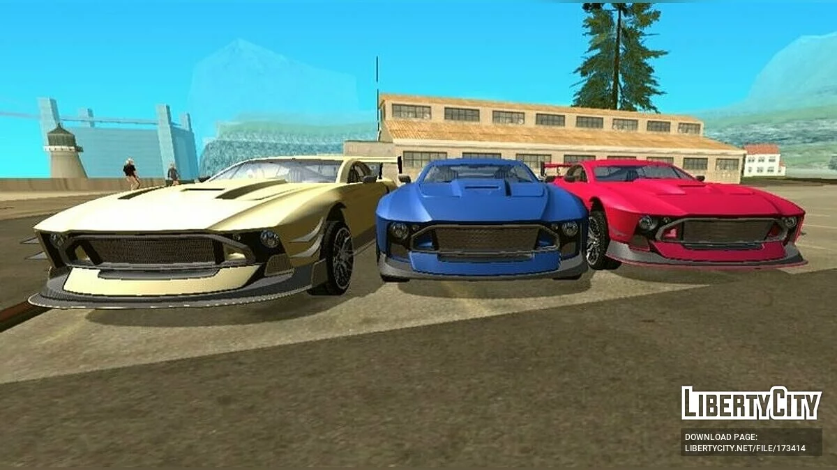 GTA 5 - Dewbauchee Champion (тільки DFF) / GTA San Andreas (iOS, Android)