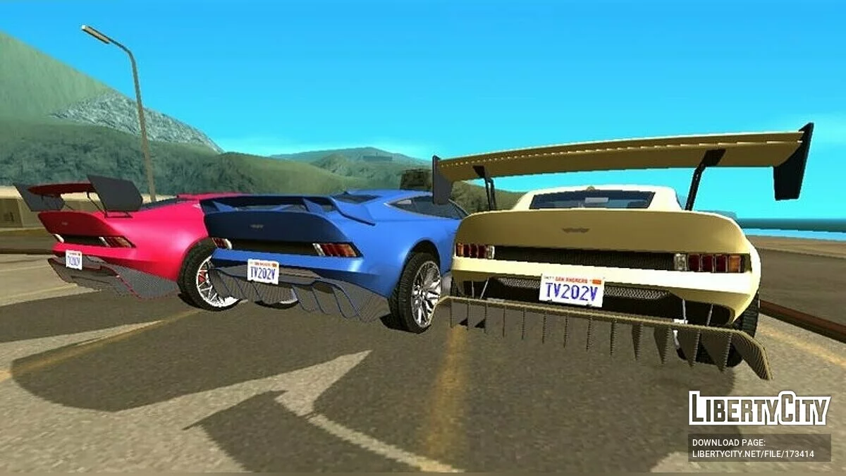 GTA 5 - Dewbauchee Champion (тільки DFF) / GTA San Andreas (iOS, Android)