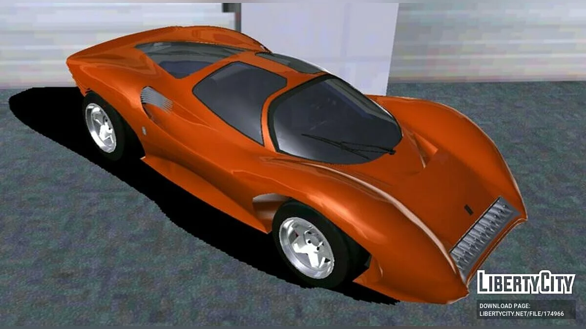 Lampadati Tigon Retro (тільки DFF) / GTA San Andreas (iOS, Android)