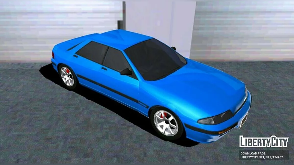 Zirconium Stratum Sedan (DFF Only) / GTA San Andreas (iOS, Android)