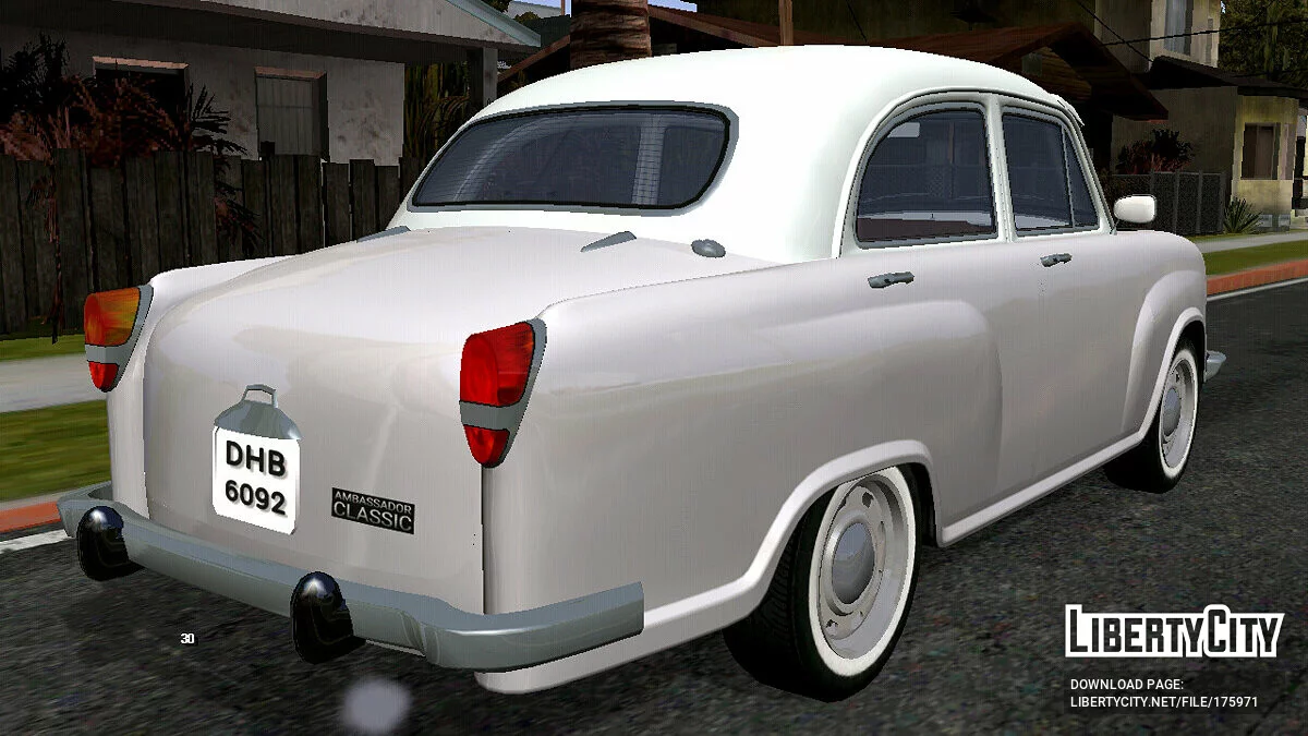 1998 Hindustan Ambassador Classic / GTA San Andreas (iOS, Android)