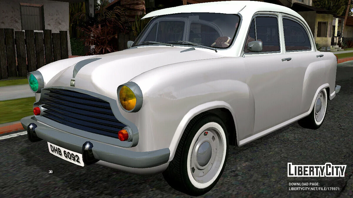 1998 Hindustan Ambassador Classic / GTA San Andreas (iOS, Android)
