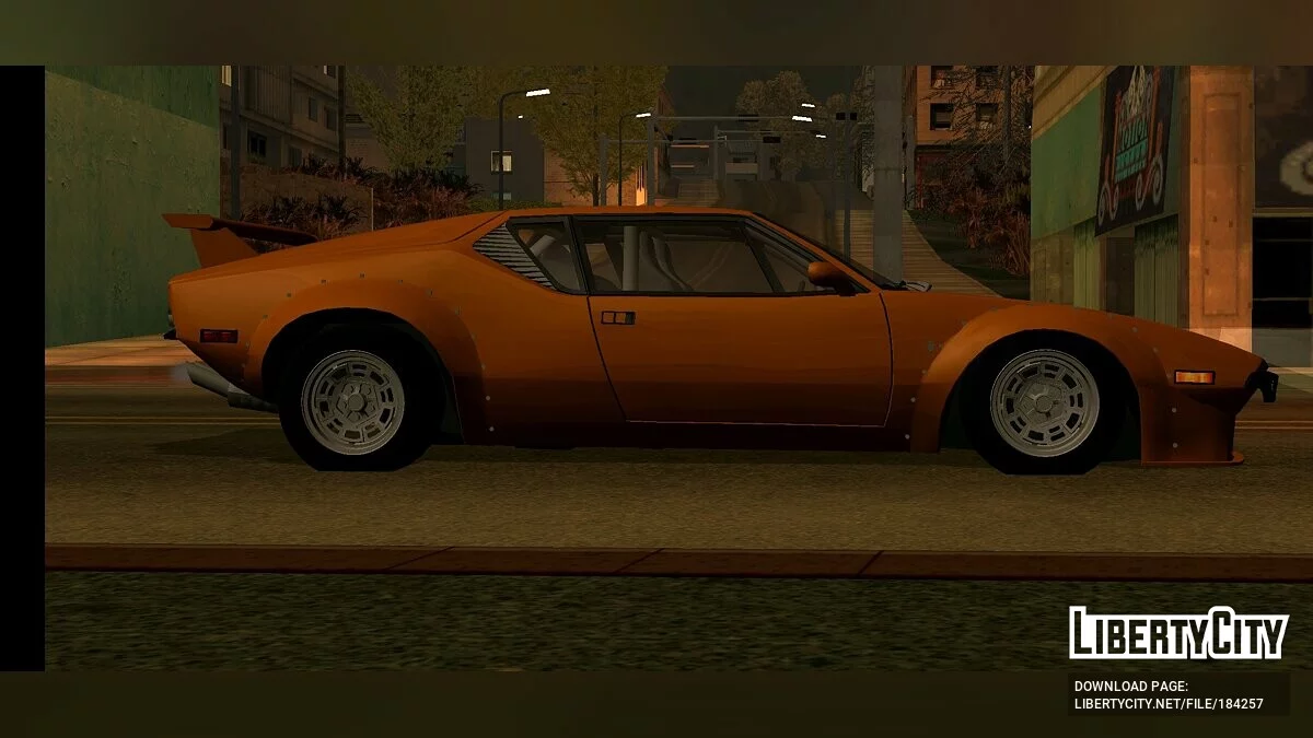 De Tomaso Pantera GT-4 (hanya DFF) / GTA San Andreas (iOS, Android)