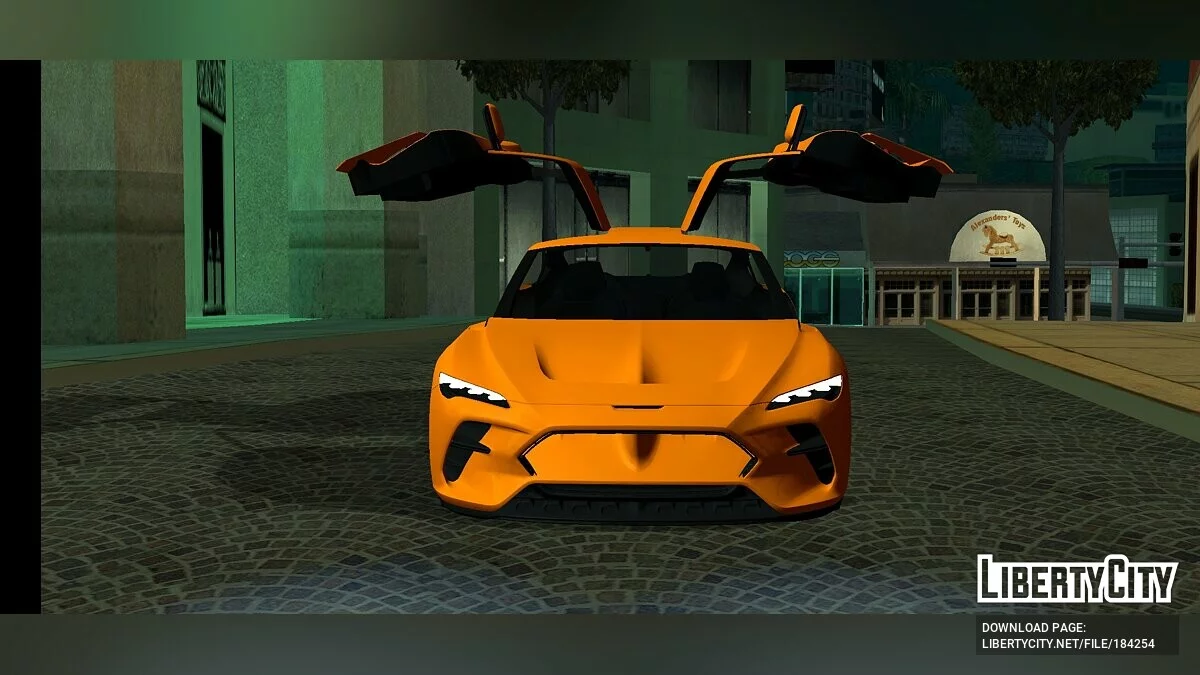 Italdesign Davinci (тільки DFF) / GTA San Andreas (iOS, Android)