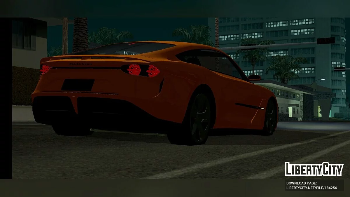 Italdesign Davinci (nur DFF) / GTA San Andreas (iOS, Android)