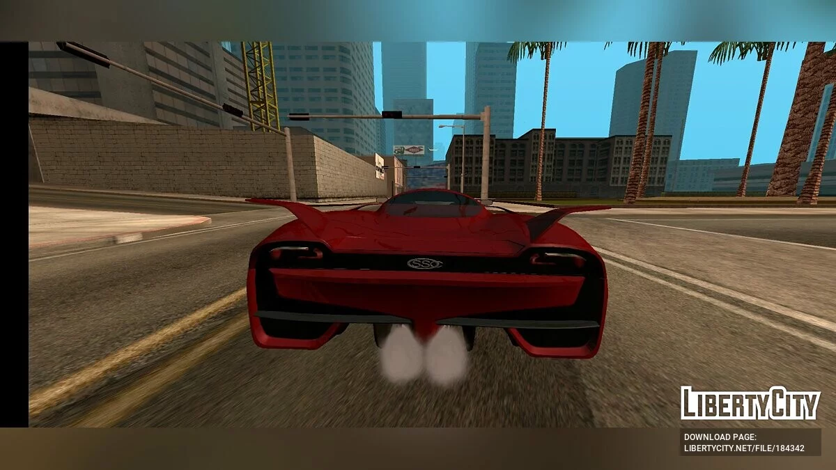 SSC Tuatara (Only DFF) / GTA San Andreas (iOS, Android)
