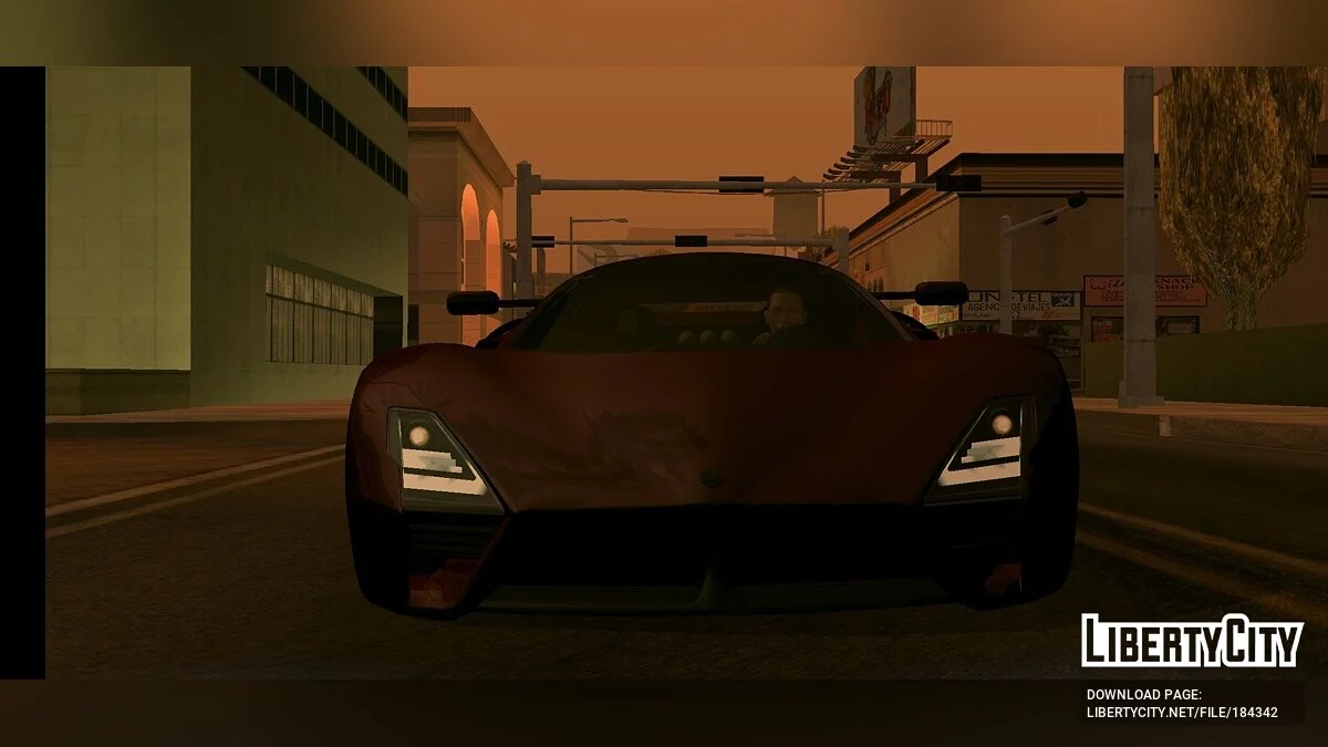 SSC Tuatara (Only DFF) / GTA San Andreas (iOS, Android)