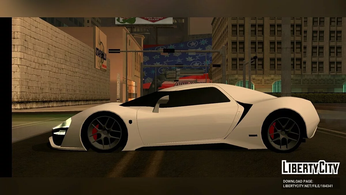 Trion Nemesis RR (Only DFF) / GTA San Andreas (iOS, Android)