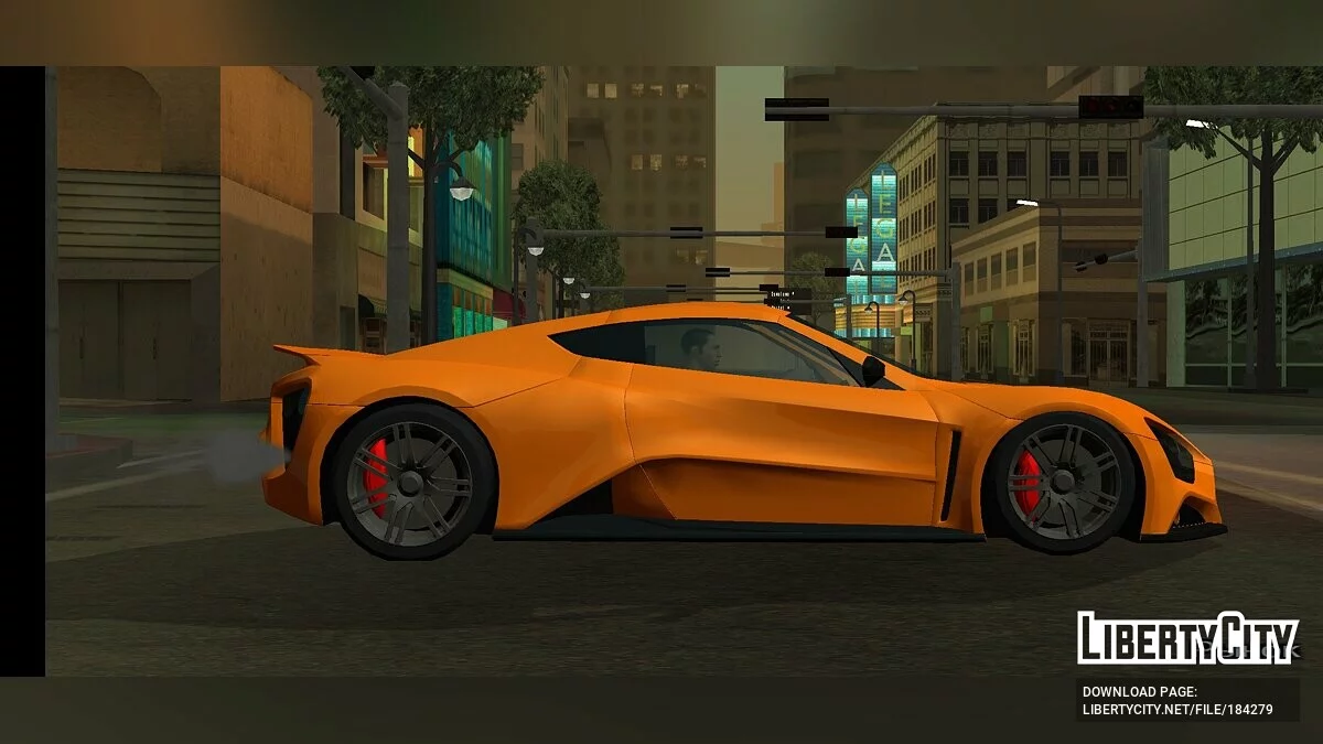 Zenvo ST1 (hanya DFF) / GTA San Andreas (iOS, Android)