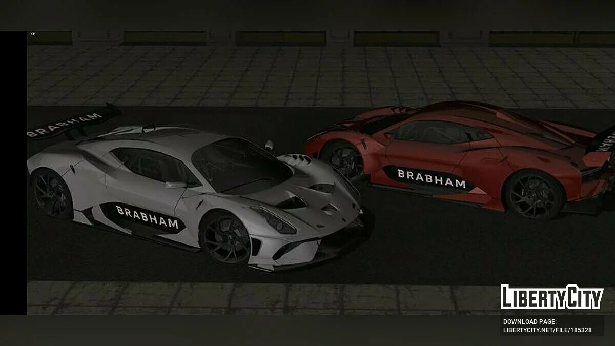 Brabham BT62 R 2020 / GTA San Andreas (iOS, Android)