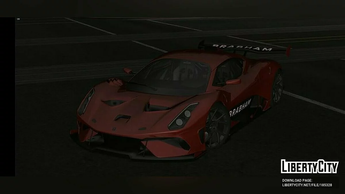 Brabham BT62 R 2020 / GTA San Andreas (iOS, Android)