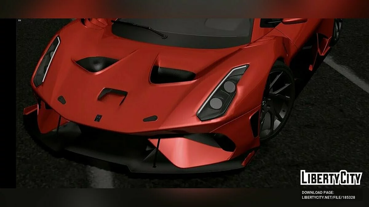Brabham BT62 R 2020 / GTA San Andreas (iOS, Android)
