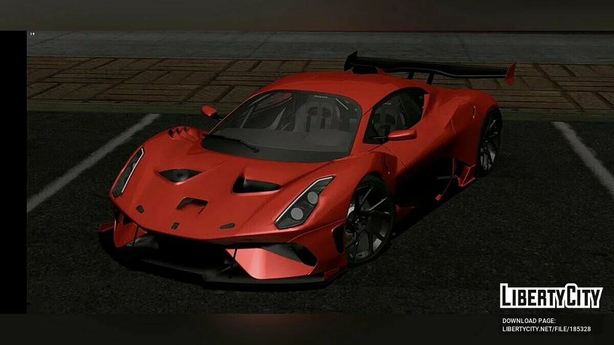 Brabham BT62 R 2020 / GTA San Andreas (iOS, Android)