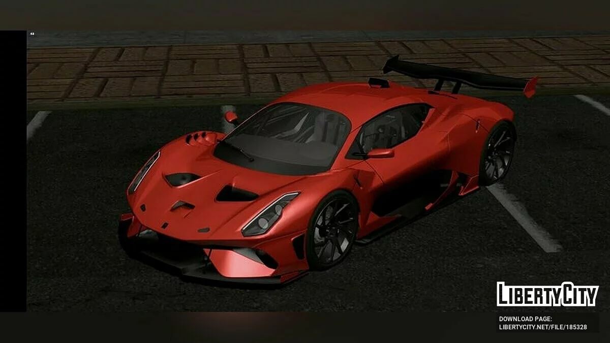 Brabham BT62 R 2020 / GTA San Andreas (iOS, Android)