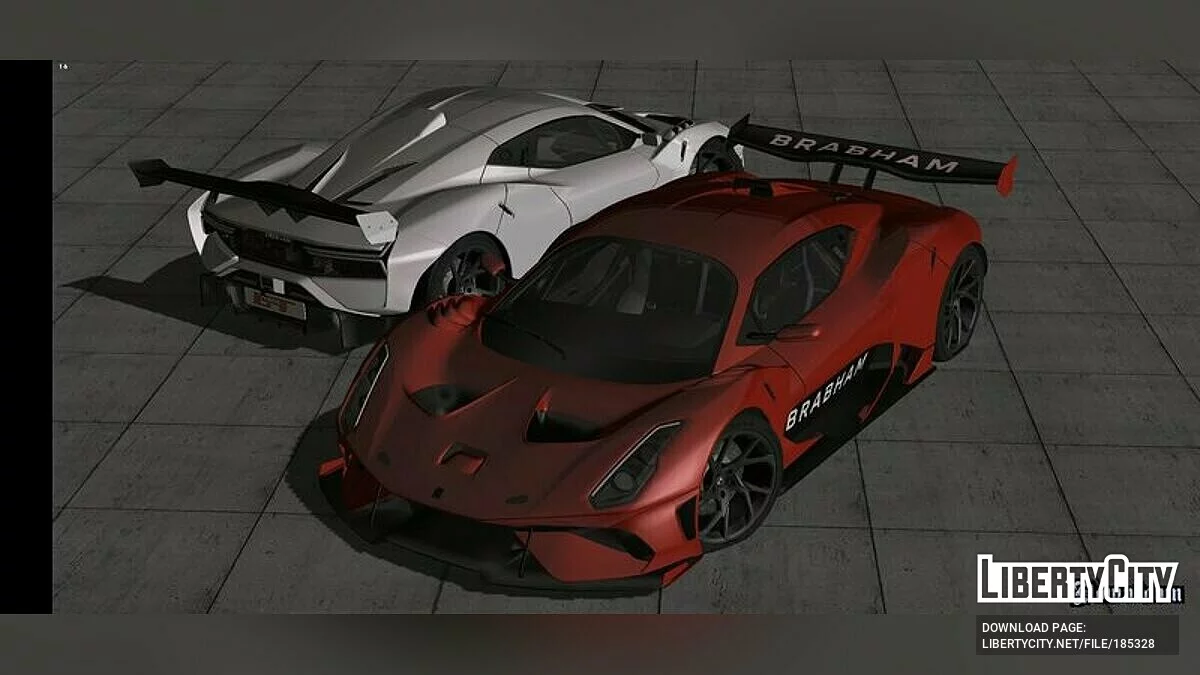 Brabham BT62 R 2020 / GTA San Andreas (iOS, Android)
