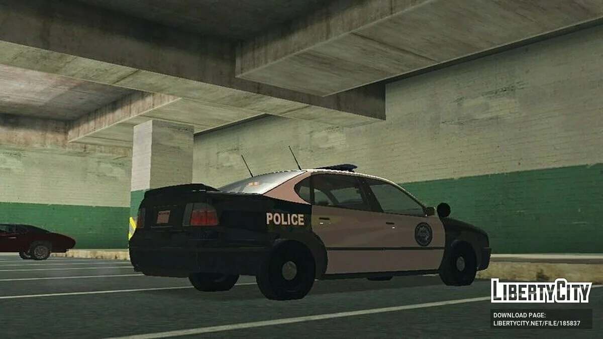 德克拉斯梅里特警察巡逻车V2(仅DFF) / GTA San Andreas (iOS, Android)