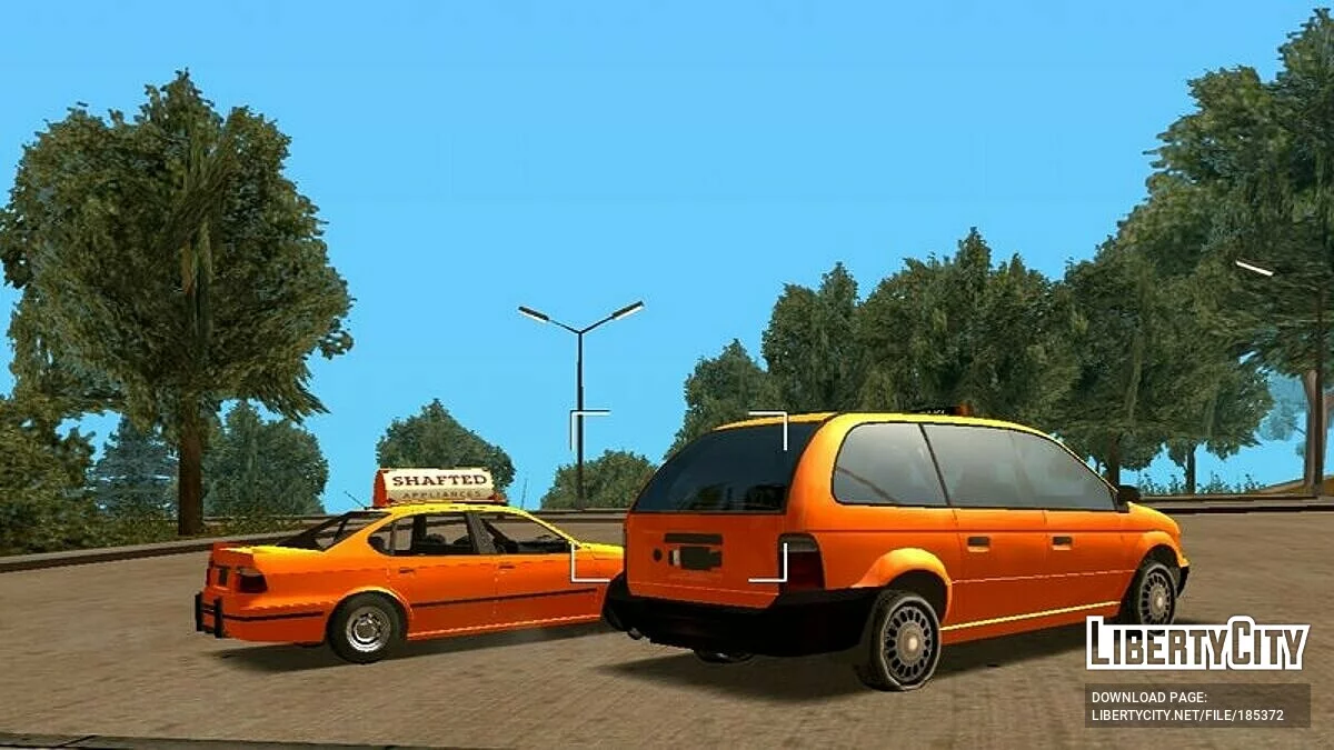 Taxi from GTA 4 (Only DFF) / GTA San Andreas (iOS, Android)