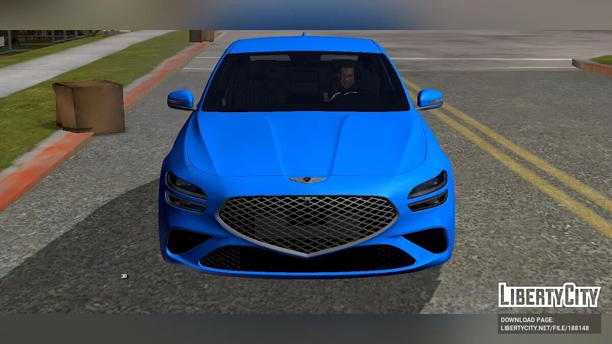 Equus Genesis G70 2021 (лише DFF) / GTA San Andreas (iOS, Android)