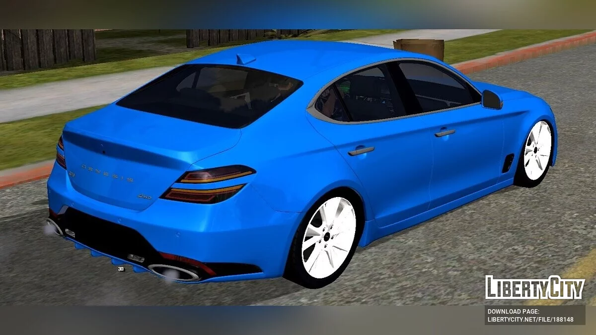 Equus Genesis G70 2021 (лише DFF) / GTA San Andreas (iOS, Android)