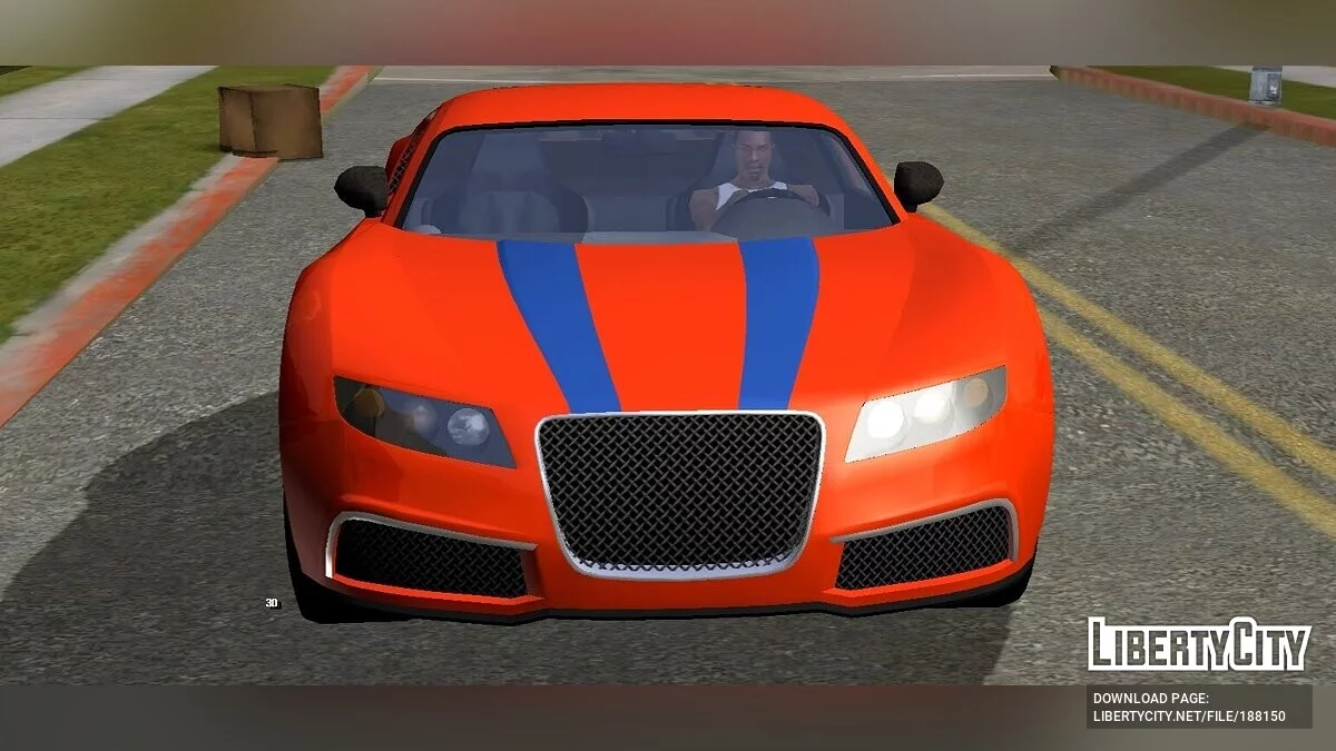 Truffade Adder (тільки DFF) / GTA San Andreas (iOS, Android)