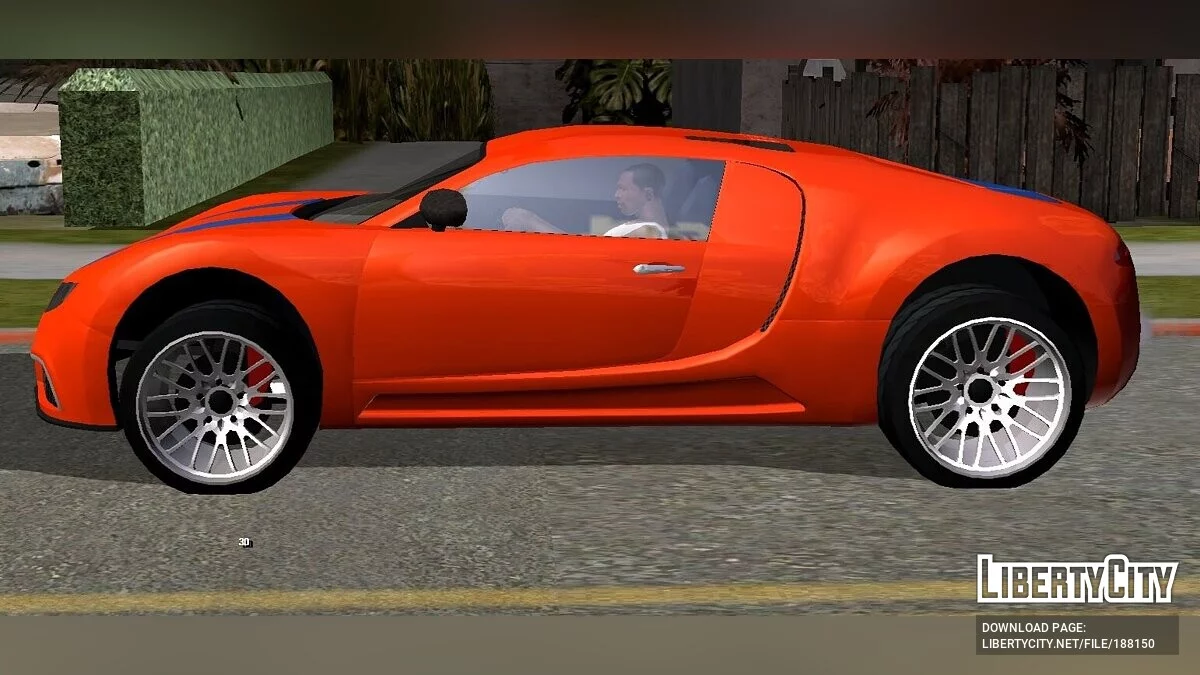 Truffade Adder (тільки DFF) / GTA San Andreas (iOS, Android)