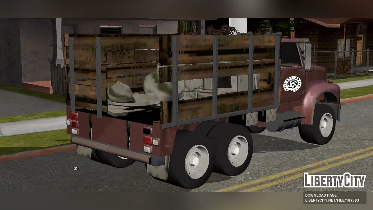 GTA 5 Vapid Scrap Truck (тільки DFF) / GTA San Andreas (iOS, Android)