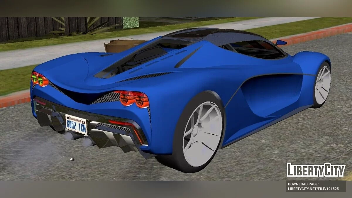 GTA 5 Grotti Turismo R (только DFF) / GTA سان أندرياس (iOS، أندرويد)