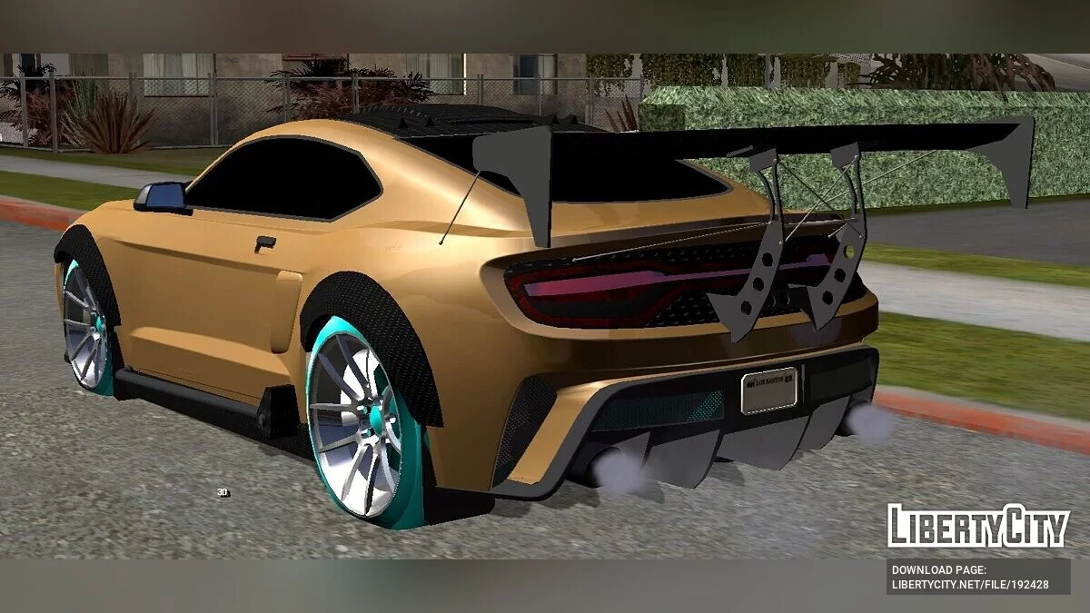GTA 5 Vapid Dominator GTX (DFF فقط) / GTA سان أندرياس (iOS، أندرويد)