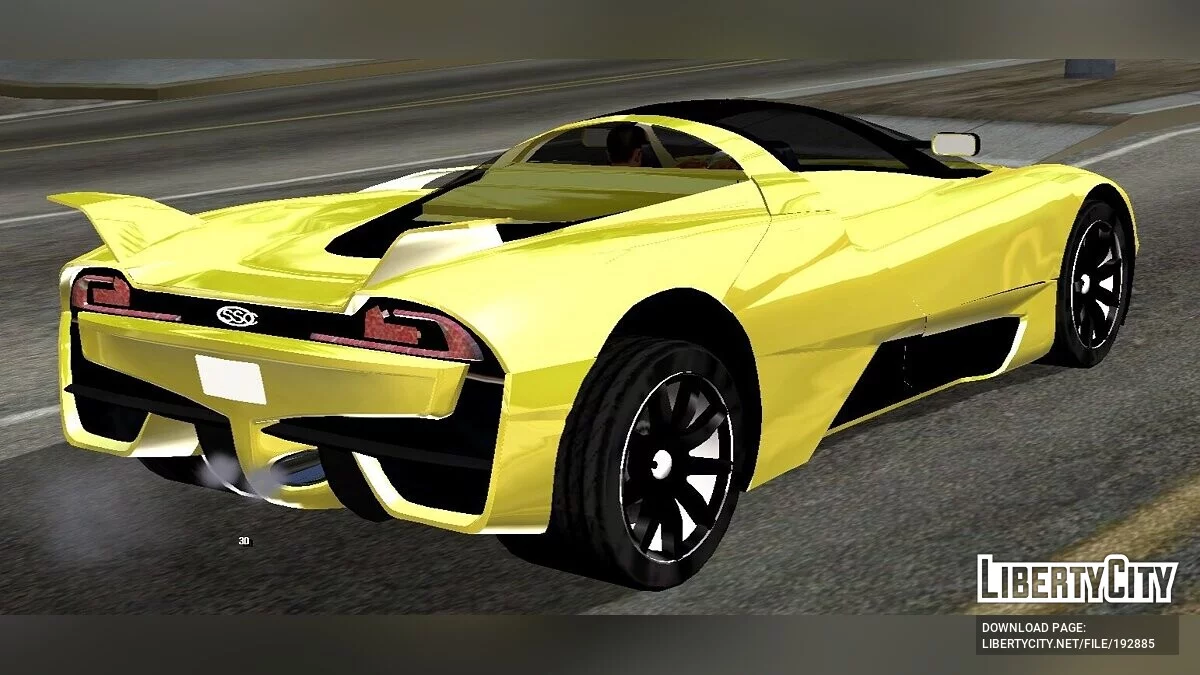 2011 SSC Tuatara (тільки DFF) / GTA San Andreas (iOS, Android)