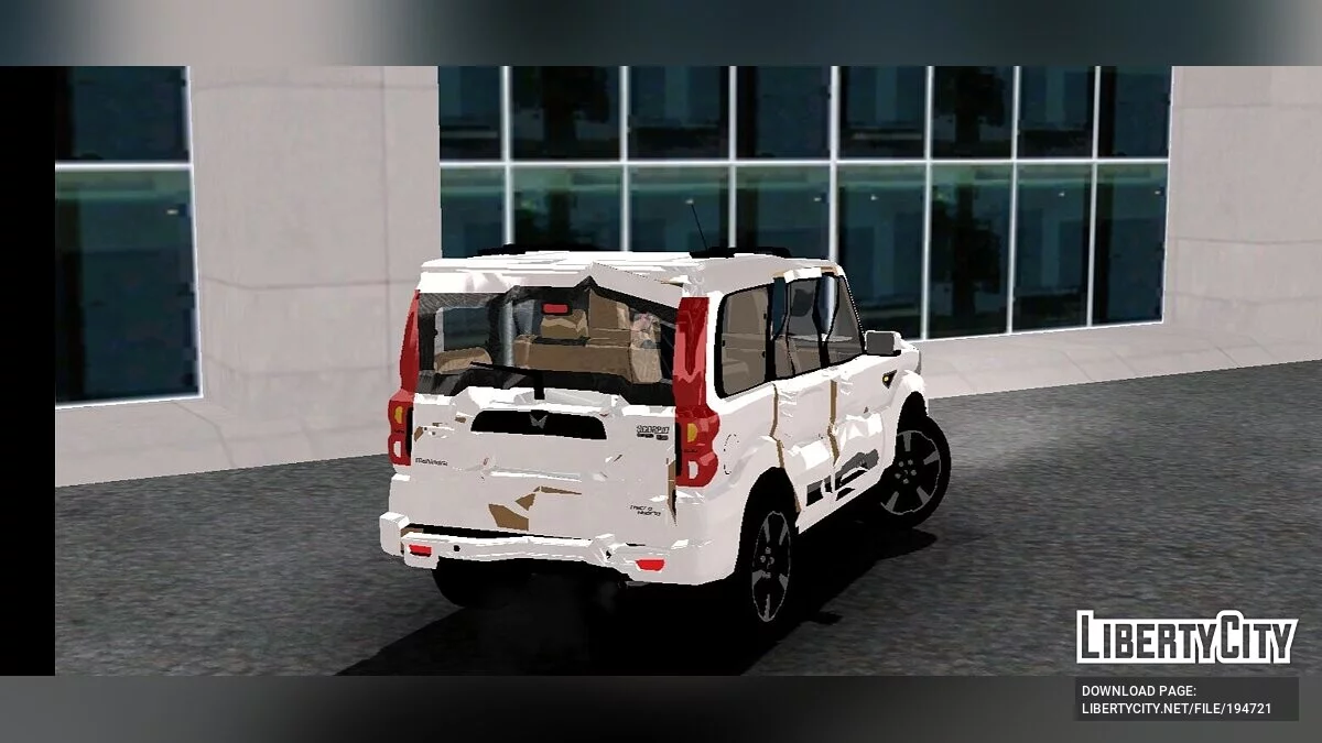 Mahindra Scorpio S11 Classic [DFF Only] / GTA San Andreas (iOS, Android)