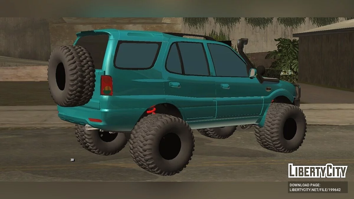 Off Road Edition Tata Safari Dicor (Only DFF) / GTA San Andreas (iOS, Android)