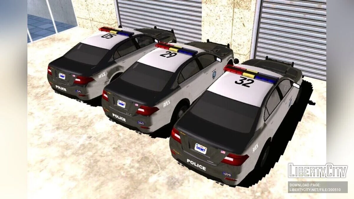 Vapid Police Interceptor (Only DFF) / GTA San Andreas (iOS, Android)