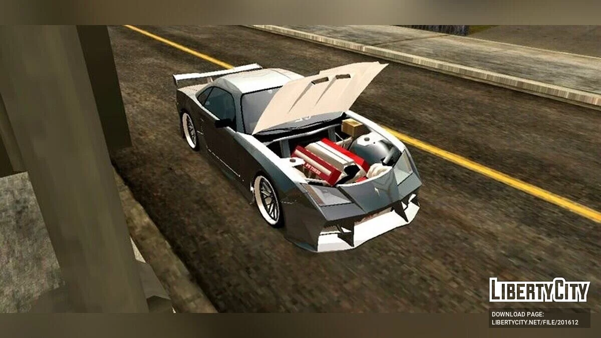 Kavanait K72 D-EN (тільки DFF) / GTA San Andreas (iOS, Android)