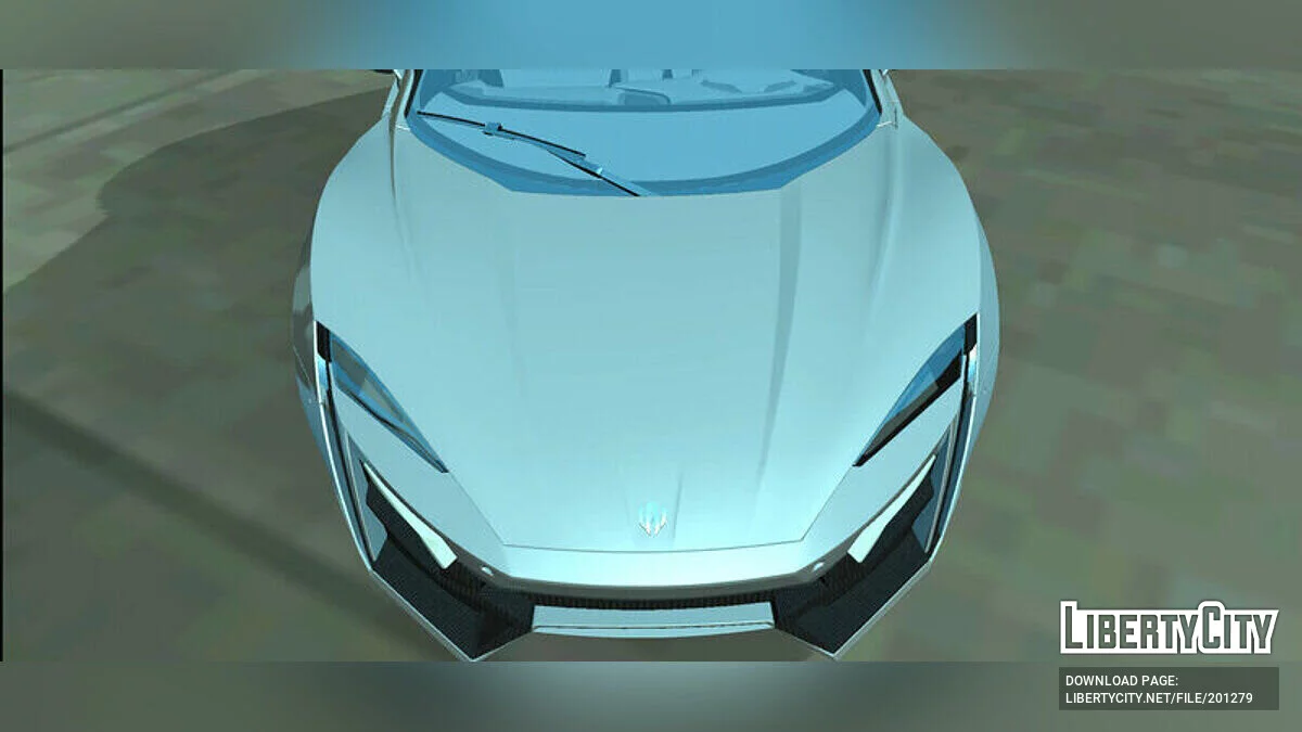 Lykan Hypersport (solo DFF) / GTA San Andreas (iOS, Android)