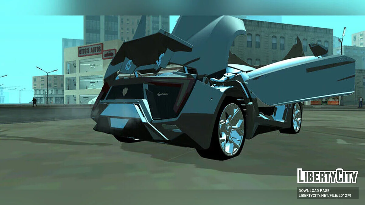 Lykan Hypersport (solo DFF) / GTA San Andreas (iOS, Android)