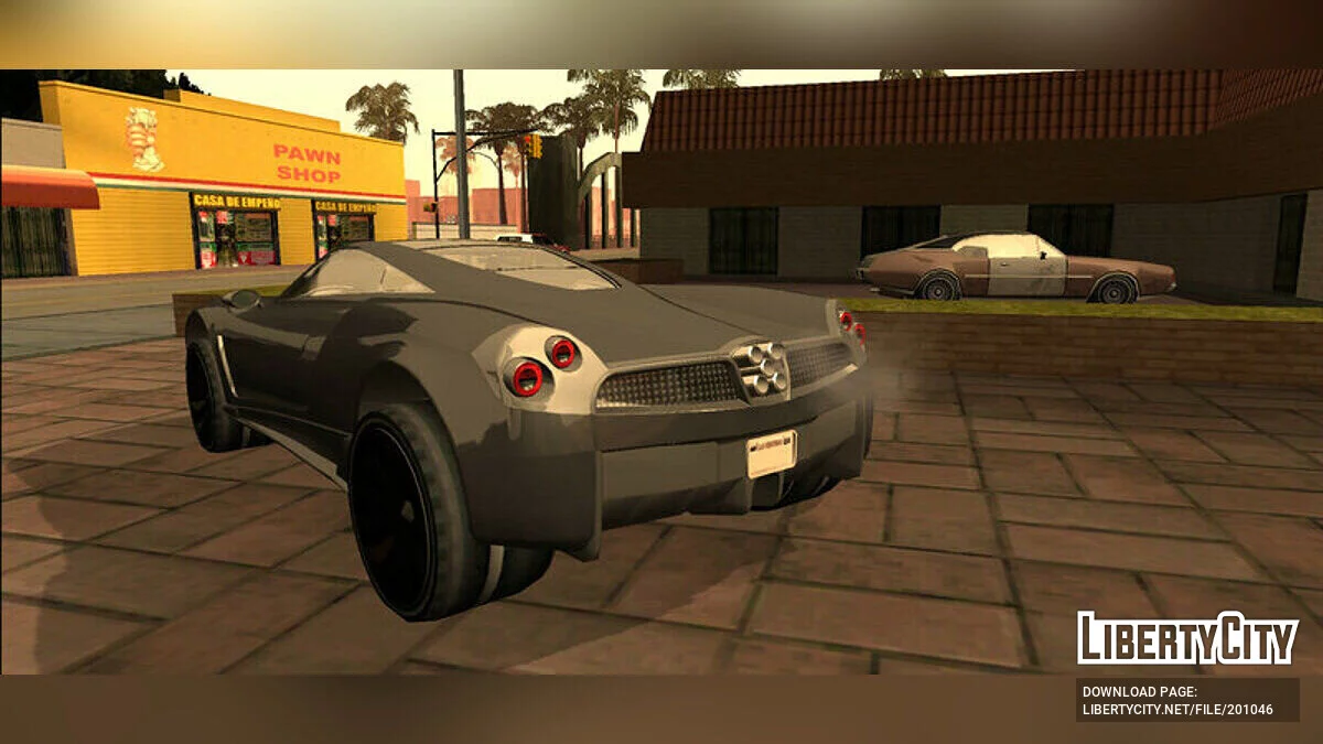 Pegassi Osiris (Only DFF) / GTA San Andreas (iOS, Android)