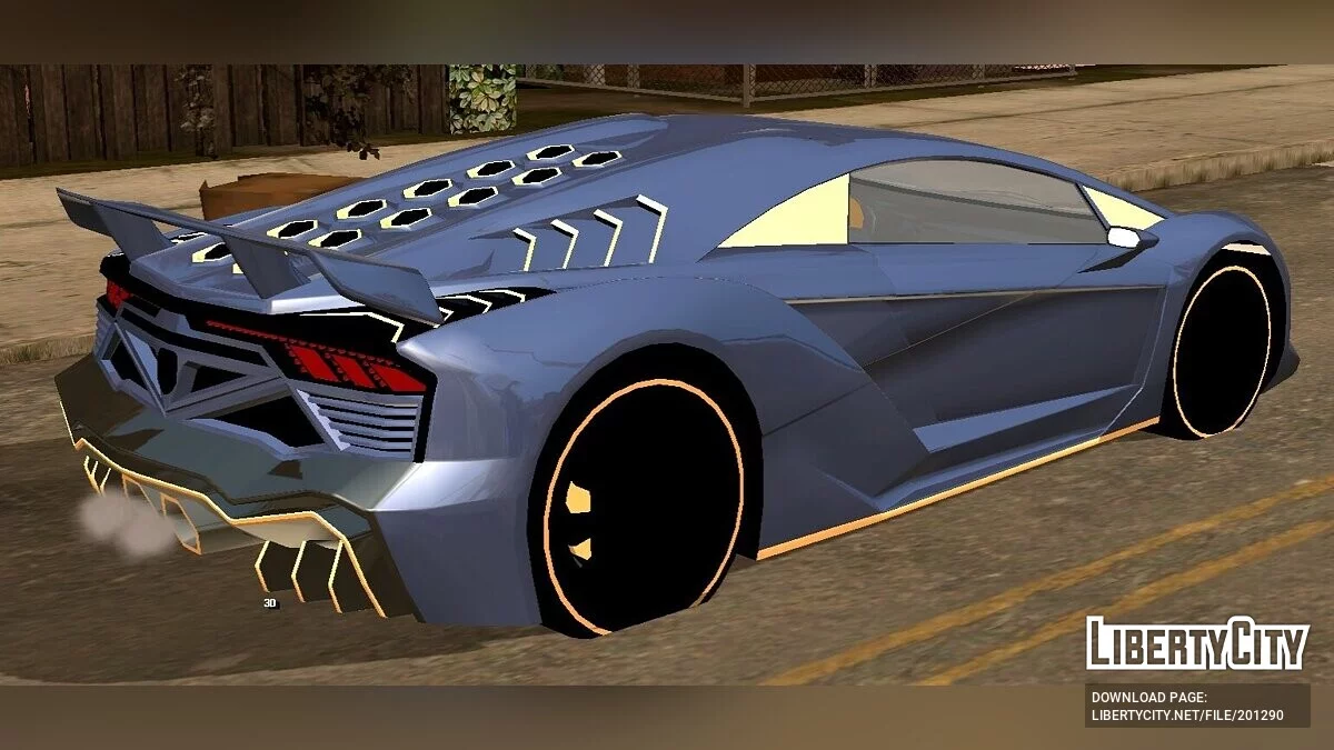 Pegassi Zentorno (тільки DFF) / GTA San Andreas (iOS, Android)