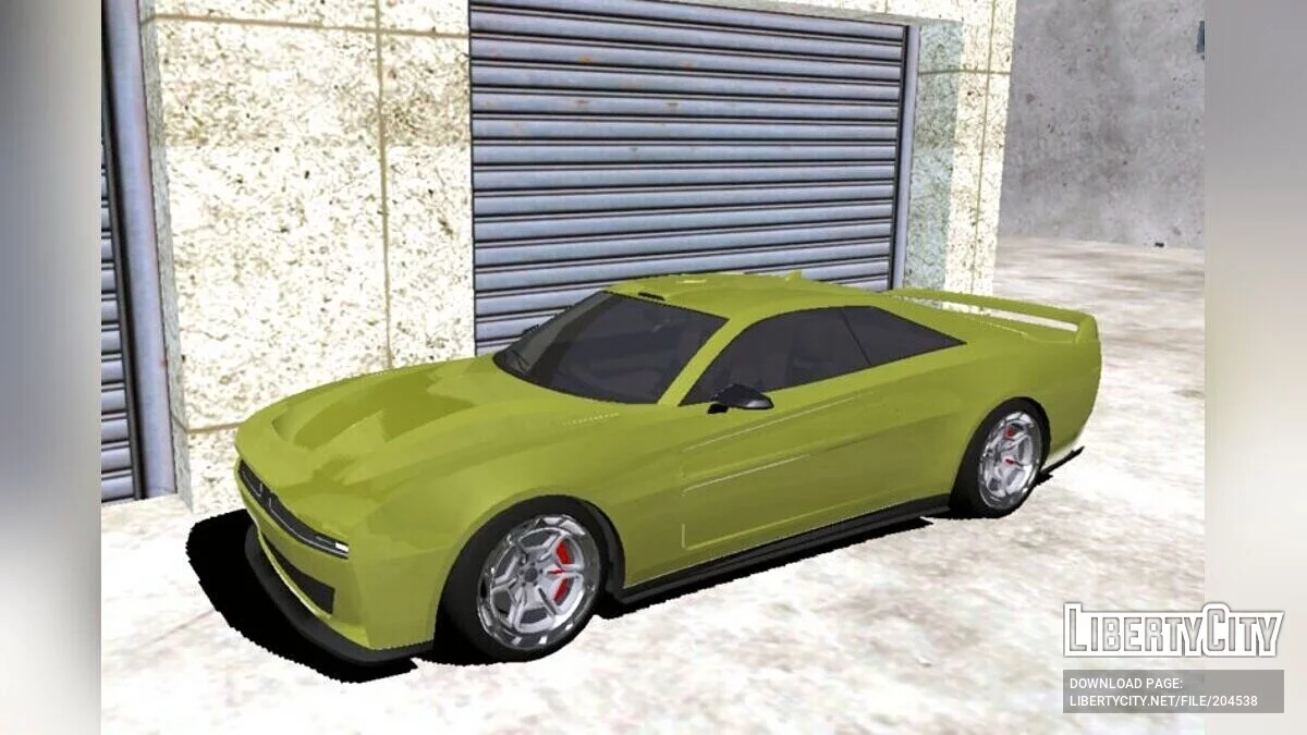 Bravado Buffalo EVX (Only DFF) / GTA San Andreas (iOS, Android)
