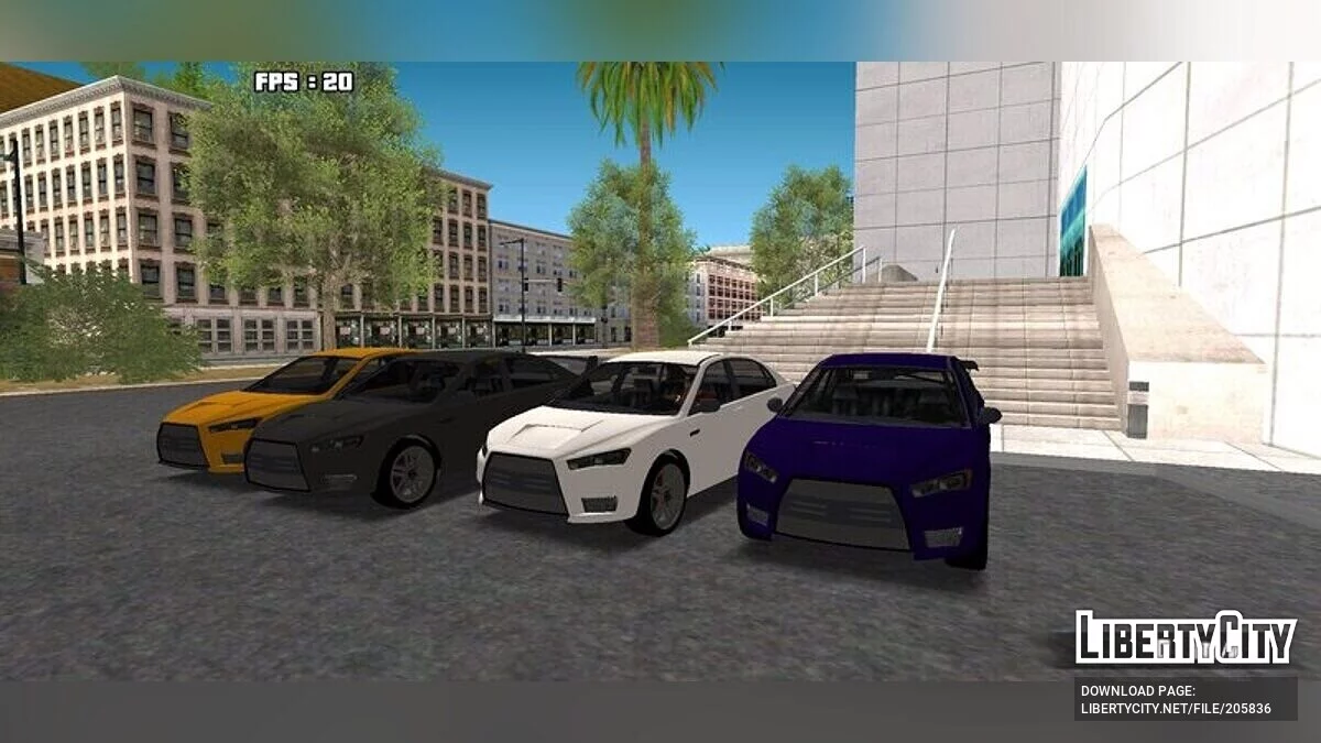GTA 5 Karin Kuruma (sadece DFF) / GTA San Andreas (iOS, Android)