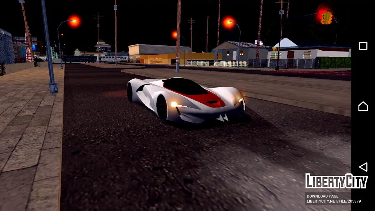 SRT Tomahawk X Vision GT / GTA San Andreas (iOS, Android)