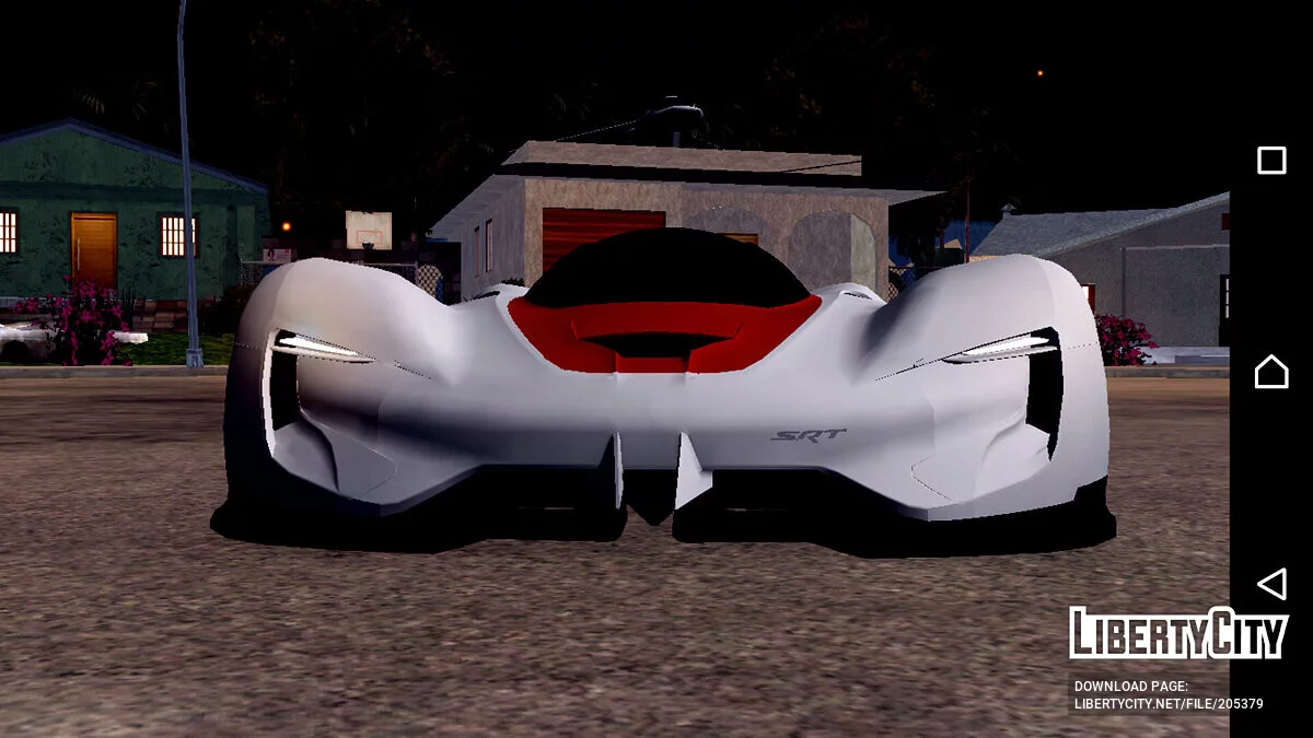 SRT Tomahawk X Vision GT / GTA San Andreas (iOS, Android)
