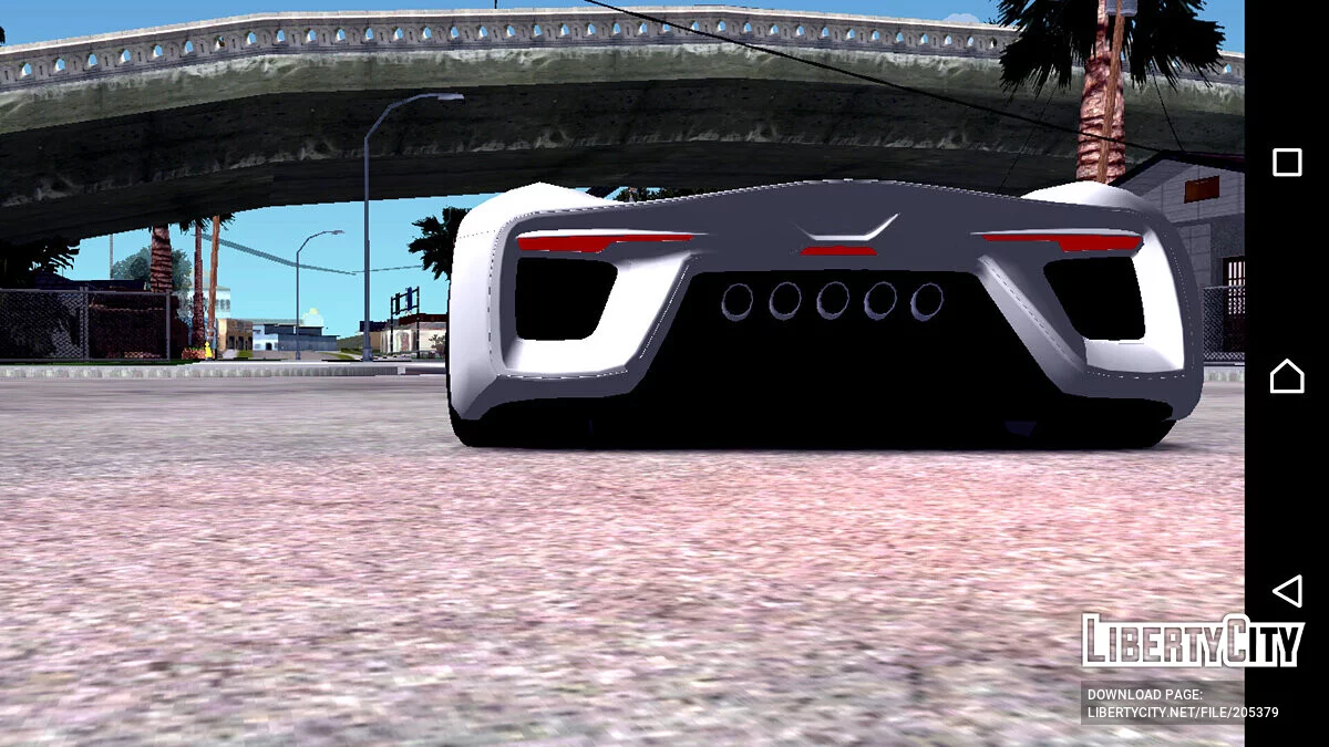 SRT Tomahawk X Vision GT / GTA San Andreas (iOS, Android)