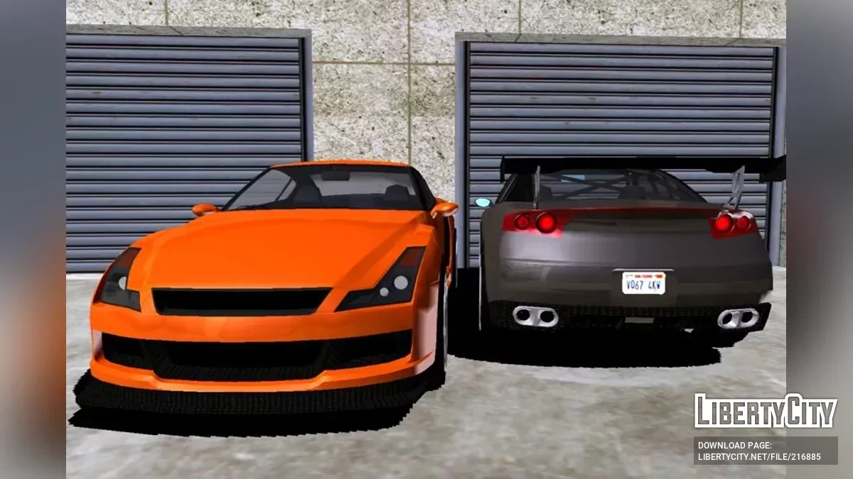 Annis Elegy RH8 - DFF Only / GTA San Andreas (iOS, Android)