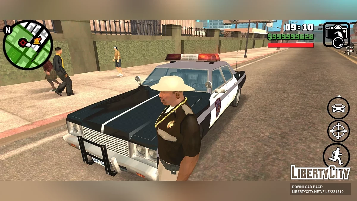Liberty City Police Department (LCPD) 1970 / GTA San Andreas (iOS, Android)