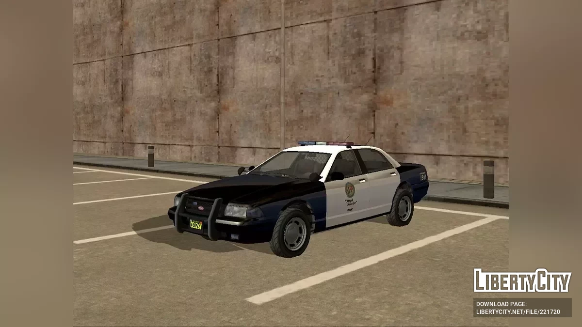 Vapid Stanier II LSPD / GTA San Andreas (iOS, Android)
