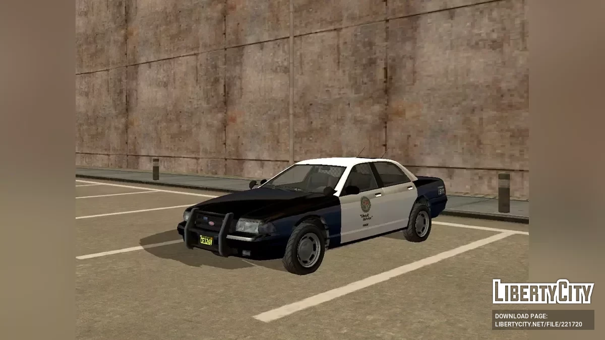 Vapid Stanier II LSPD / GTA San Andreas (iOS, Android)