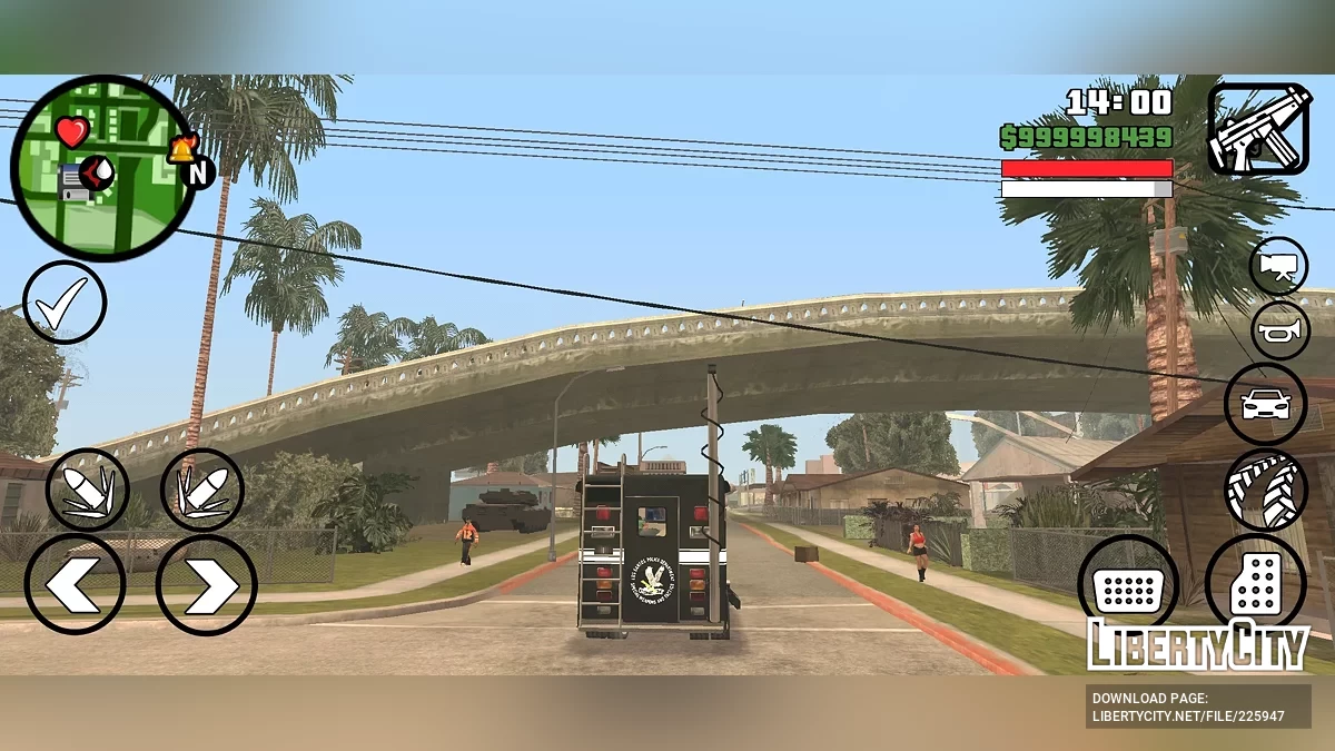 Мобільний командний центр SWAT Лос-Анджелеса / GTA San Andreas (iOS, Android)