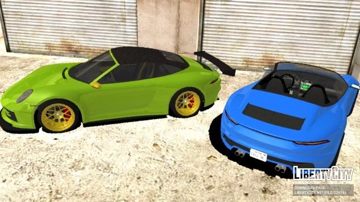 Pfister Comet S2 Cabriolet (DFF uniquement) / GTA San Andreas (iOS, Android)