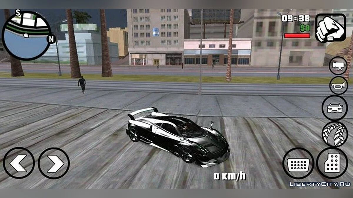 Pagani Huayra BC 2016 / GTA San Andreas (iOS, Android)