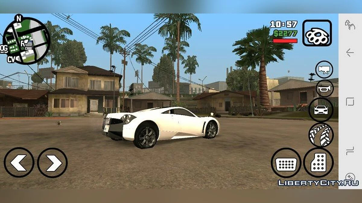 Pagani Huayra TT Ultimate Edition / GTA San Andreas (iOS, Android)